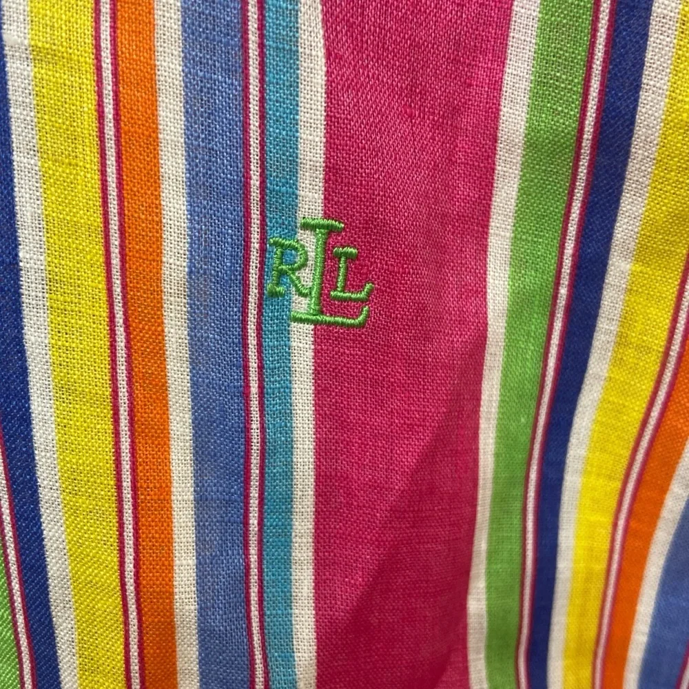 Ralph Lauren Multicolor Striped Button Down Shirt - Picture 4 of 5